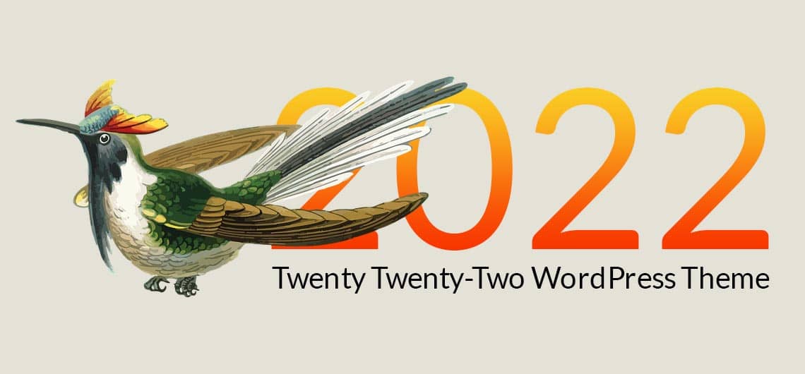 Lovely promo image of the 2022 theme with a bird!